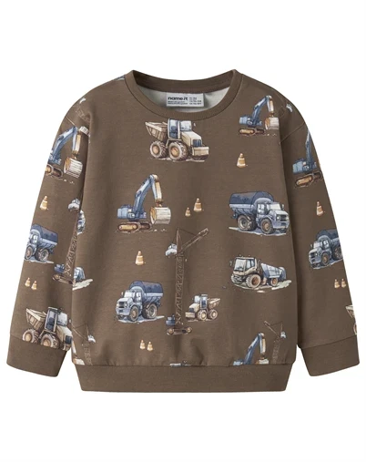 Name It - NMMNelson Sweatshirt - Brown Lentil
